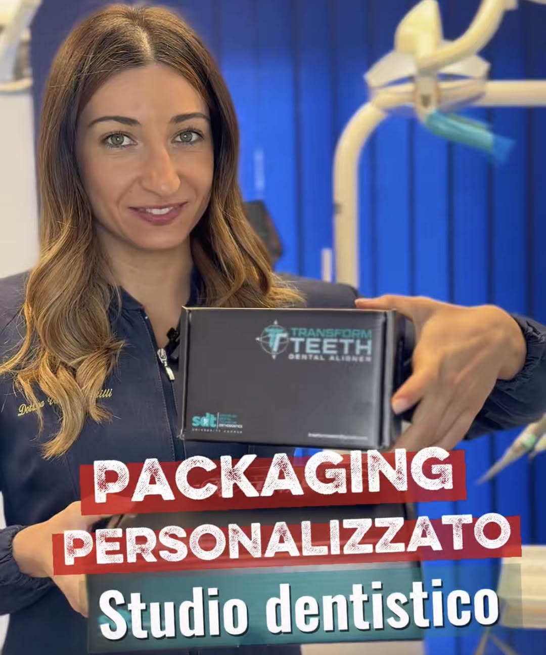 packaging personalizzato studi dentistici
